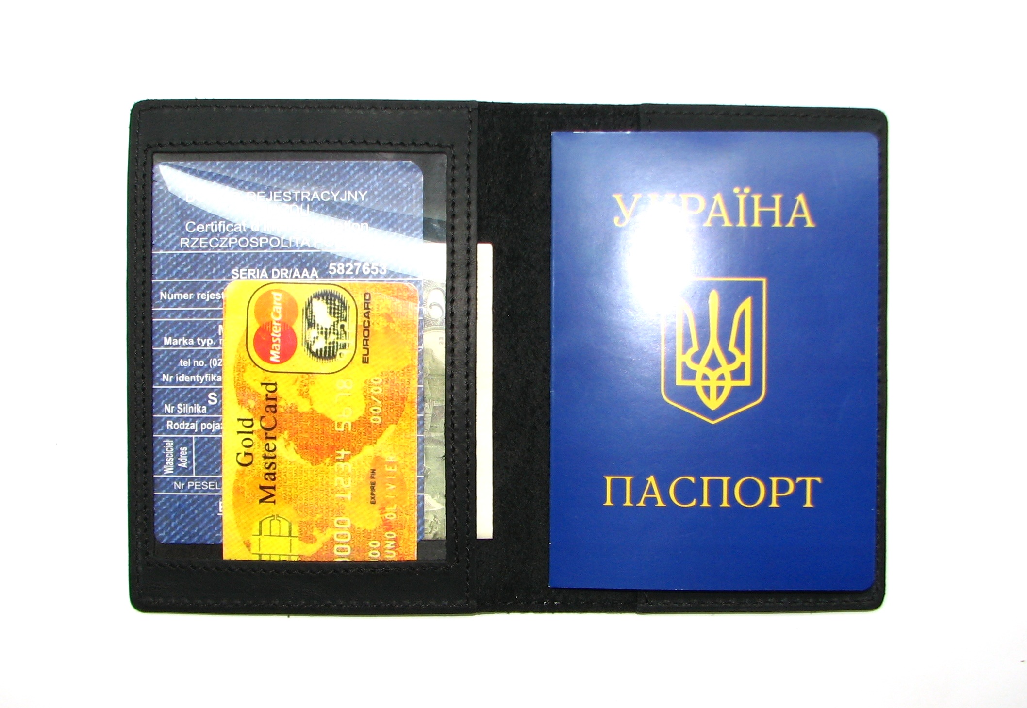 Обложка для документов DNK Leather Doc-01 col.J Обложка для документов DNK Leather Doc-01 col.J